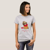 Pug Love Ceuk dierenvriend T-shirt (Voorkant volledig)