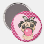 Pug Love Magneet (Voorkant / Achterkant)