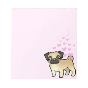 Pug Love Notitieblok