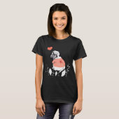 Pug love tshirt Klassiek T-shirt 193 (Voorkant volledig)