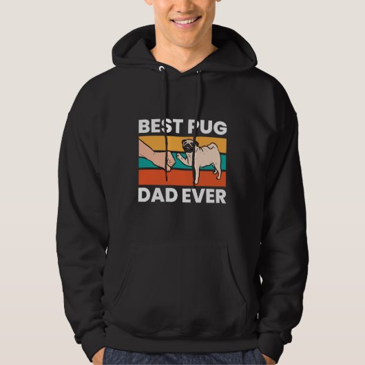Pug Lover Beste Pug Papa Ever Essential T-Shirt 93 (Voorkant)