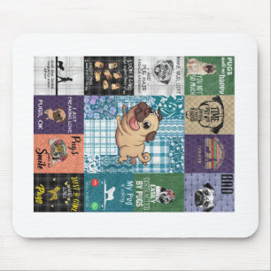  Pug Lover Gift, Idee Pug Owner Deken Muismat