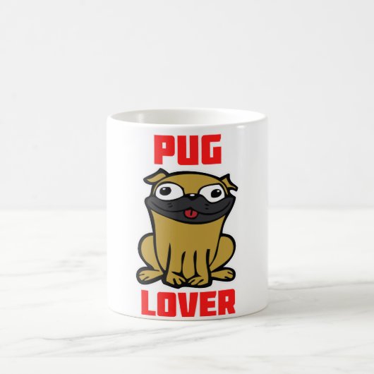 Pug Lover Koffiemok (Center)