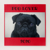 Pug Lover Puzzle 600 + Legpuzzel (Verticaal)