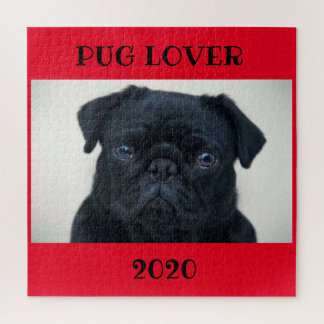 Pug Lover Puzzle 600 + Legpuzzel