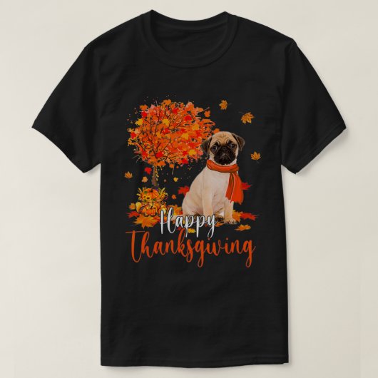 Pug Lover T-shirt (Design voorkant)