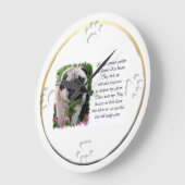 Pug Lovers Art Grote Klok (Hoek)