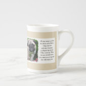 Pug Lovers Art Porselein Kop (Rechts)