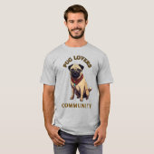 Pug lovers beste T-shirt (Voorkant volledig)