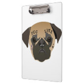 Pug Lovers | Cute Pug Life Klembord (Links)