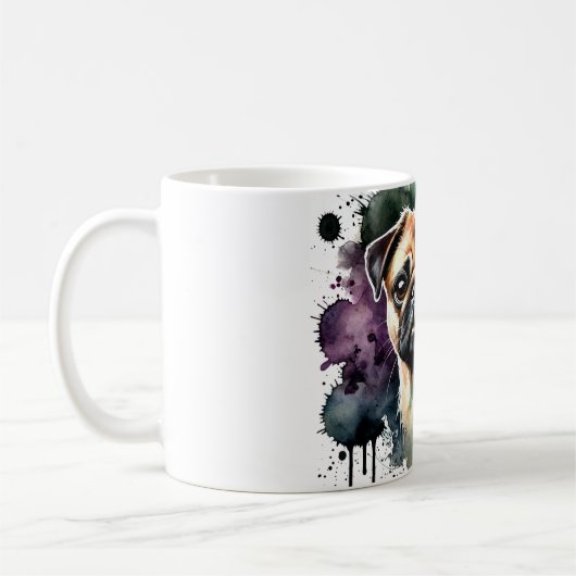 🐾 Pug Lovers, deze Mok is voor jou! 🐾 (Links)