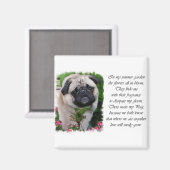Pug Lovers Gifts Magneet (Voorkant / Achterkant)