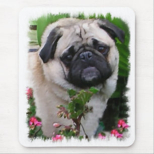 Pug Lovers Gifts Muismat