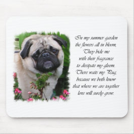 Pug Lovers Gifts Muismat
