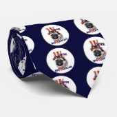 Pug Lovers Gifts Stropdas (Opgerold)