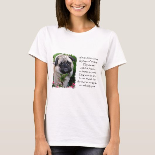 Pug Lovers Gifts T-shirt (Voorkant)