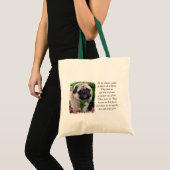 Pug Lovers Gifts Tote Bag (Voorkant (product))