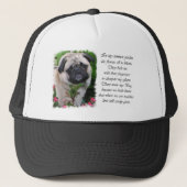 Pug Lovers Gifts Trucker Pet (Voorkant)