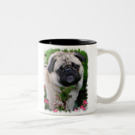 Pug Lovers Gifts Tweekleurige Koffiemok