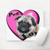 Pug Lovers Muismat (Met muis)