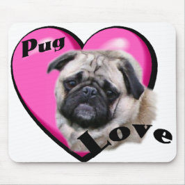Pug Lovers Muismat