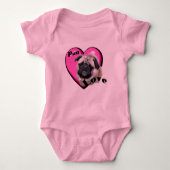 Pug Lovers Romper (Voorkant)