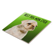 Pug Ma Ceramic Tile Tegeltje (Zijkant)