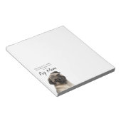 Pug Ma Note Pad Notitieblok (Schuin)