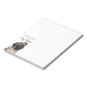 Pug Ma Note Pad Notitieblok (Linkerzijde)