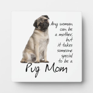 Pug Ma Plaque Fotoplaat