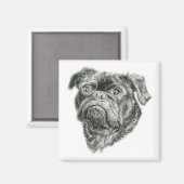 Pug Magneet (Voorkant / Achterkant)