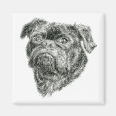 Pug Magneet (Voorkant)