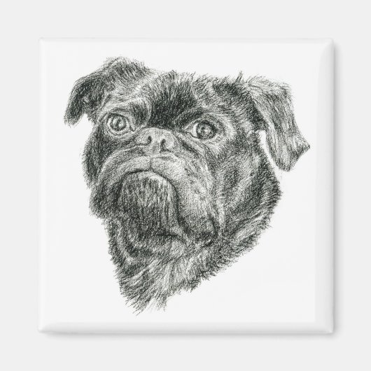 Pug Magneet (Voorkant)
