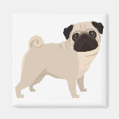 Pug Magneet (Voorkant)