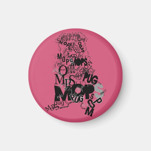 Pug Magneet (Voorkant)