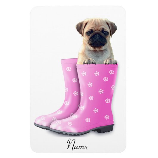 Pug Magneet (Verticaal)