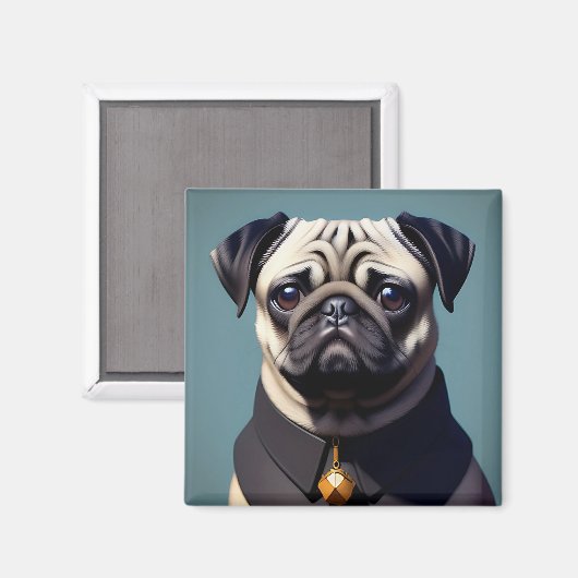 Pug Magneet (Voorkant / Achterkant)