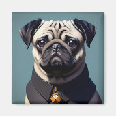 Pug Magneet (Voorkant)