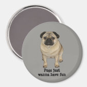 Pug Magnet (Voorkant / Achterkant)