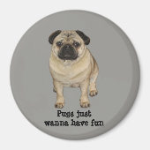 Pug Magnet (Voorkant)