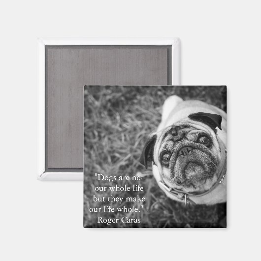 Pug magnet (Voorkant / Achterkant)