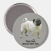 Pug Magnet (Voorkant / Achterkant)