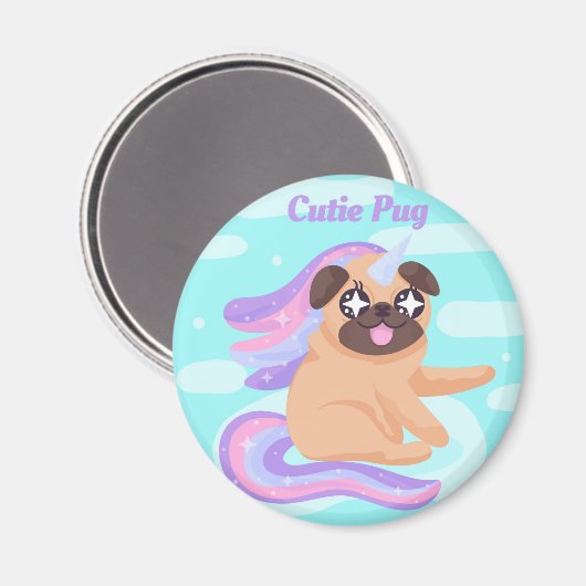 Pug Magnet (Voorkant / Achterkant)
