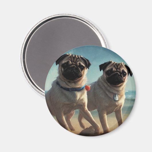 Pug Magnet (Voorkant / Achterkant)