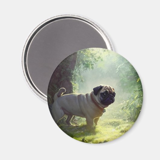 Pug Magnet (Voorkant / Achterkant)