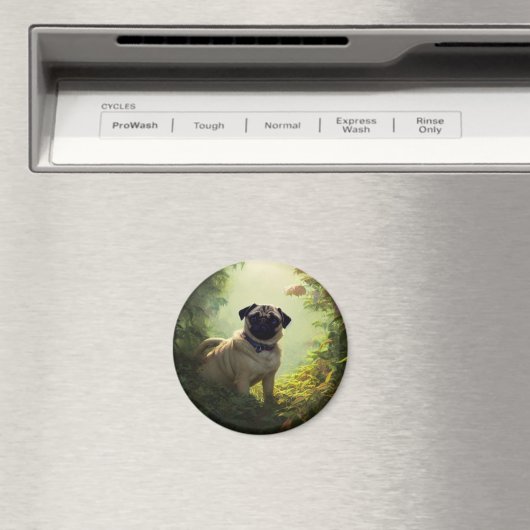 Pug Magnet (Insitu (Vaatwasser))
