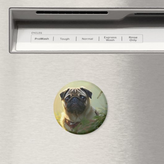 Pug Magnet (Insitu (Vaatwasser))