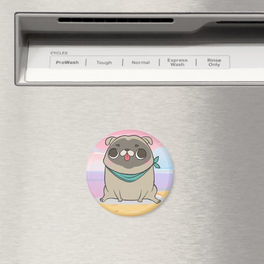 Pug Magnet (Insitu (Vaatwasser))
