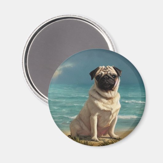 Pug Magnet (Voorkant / Achterkant)