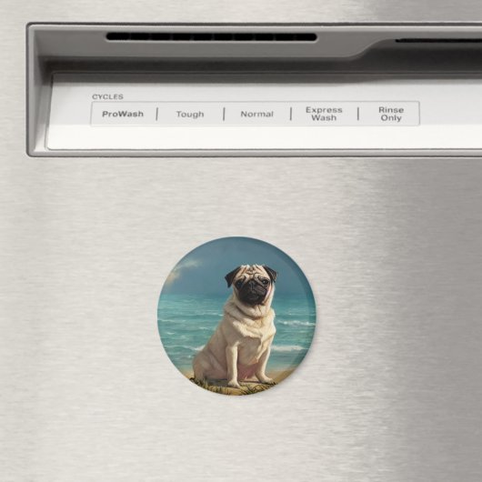 Pug Magnet (Insitu (Vaatwasser))